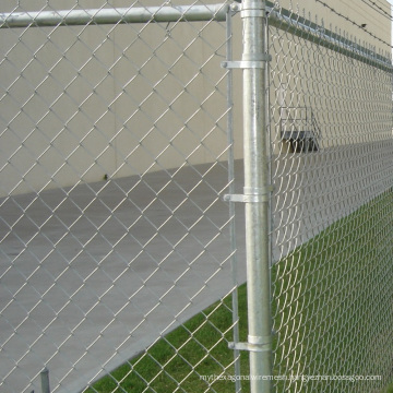 Garden Galvanized &PVC Coated Chain Link Fence Fabric